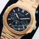 PPF Factory Patek Philippe Nautilus Replica Watch Yellow Gold Black Dial (3)_th.jpg